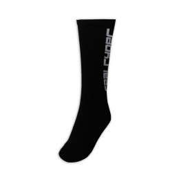 SOC043 custom-made stockings jacquard logo 100% cotton socks supplier SOC043 custom-made stockings jacquard logo 100% cotton socks supplier